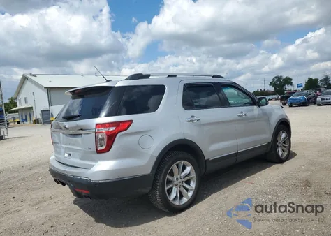 2014 Ford Explorer Limited from USA, damaged, VIN 1FM5K8F86EGA04625